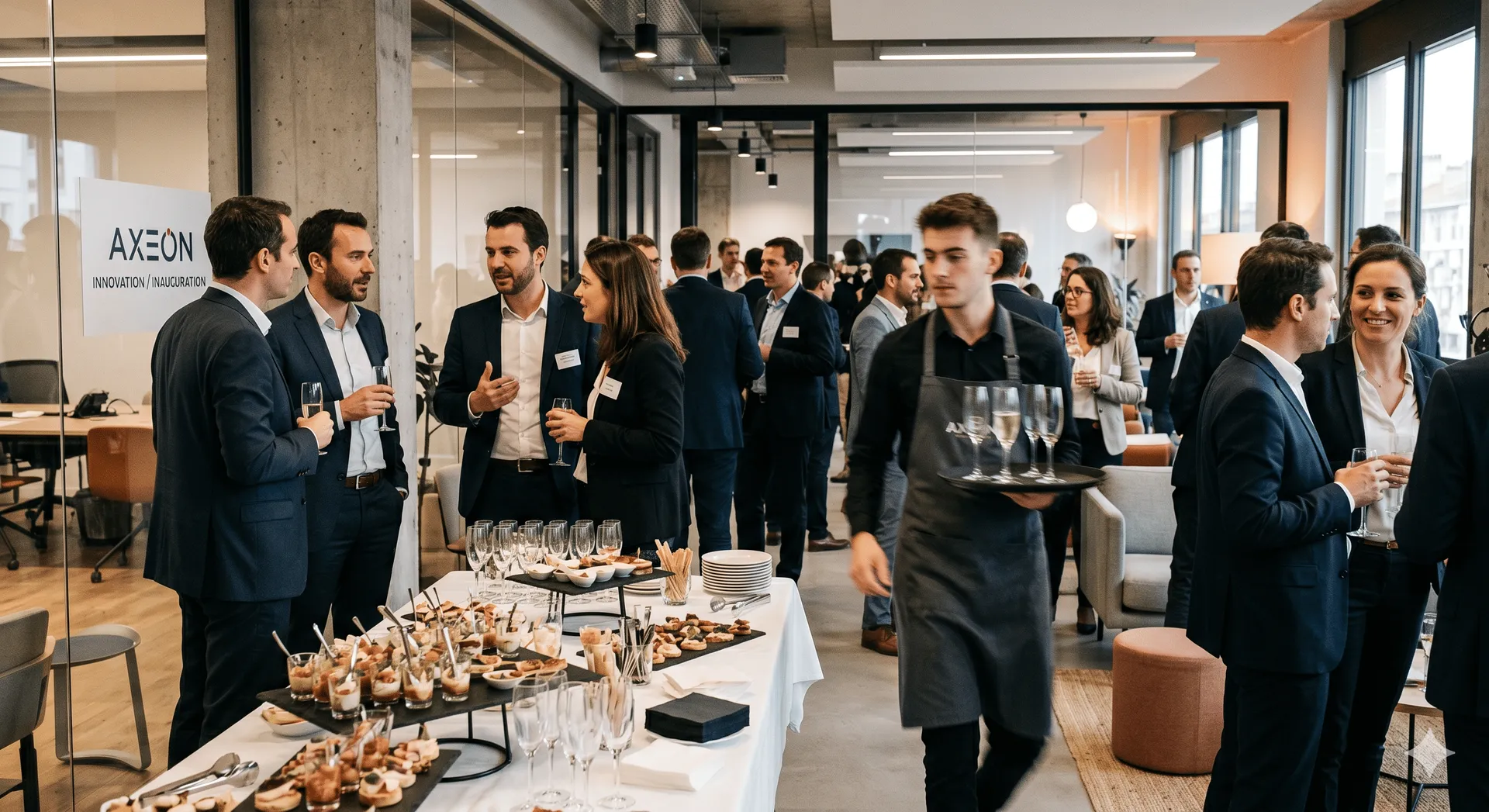 Traiteur pour inauguration d'entreprise et événement corporate à Bernay