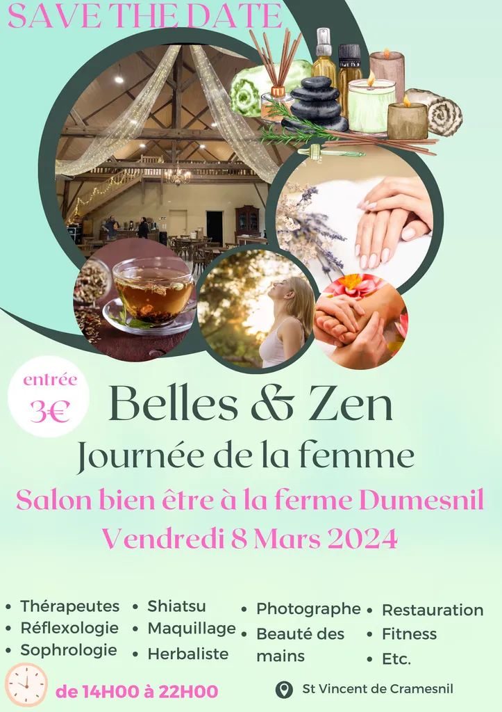 Journee de la femme salon bien etre a la ferme dumesnil