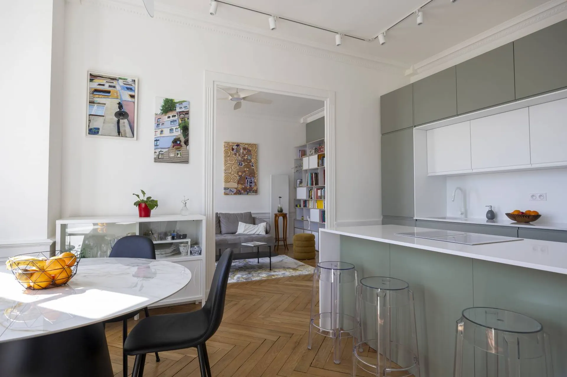 Après rénovation salle à manger par Probatis, appartement Lyon 6