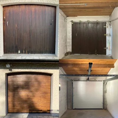 Porte sectionnelle de garage motorisée à Bordeaux