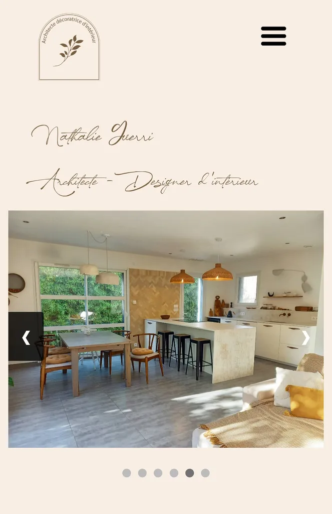 Architecte et Design d’interieur La Ciotat  Nathalie GUERRI Architecte d'intérieur 