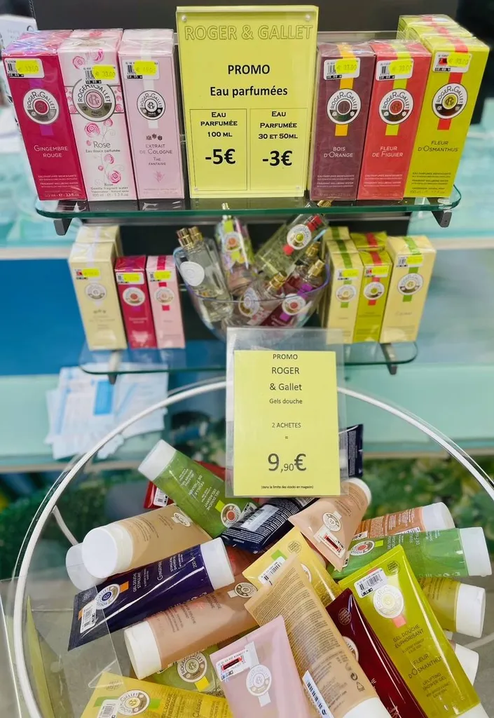 promotion roger & gallet en pharmacie à marseille