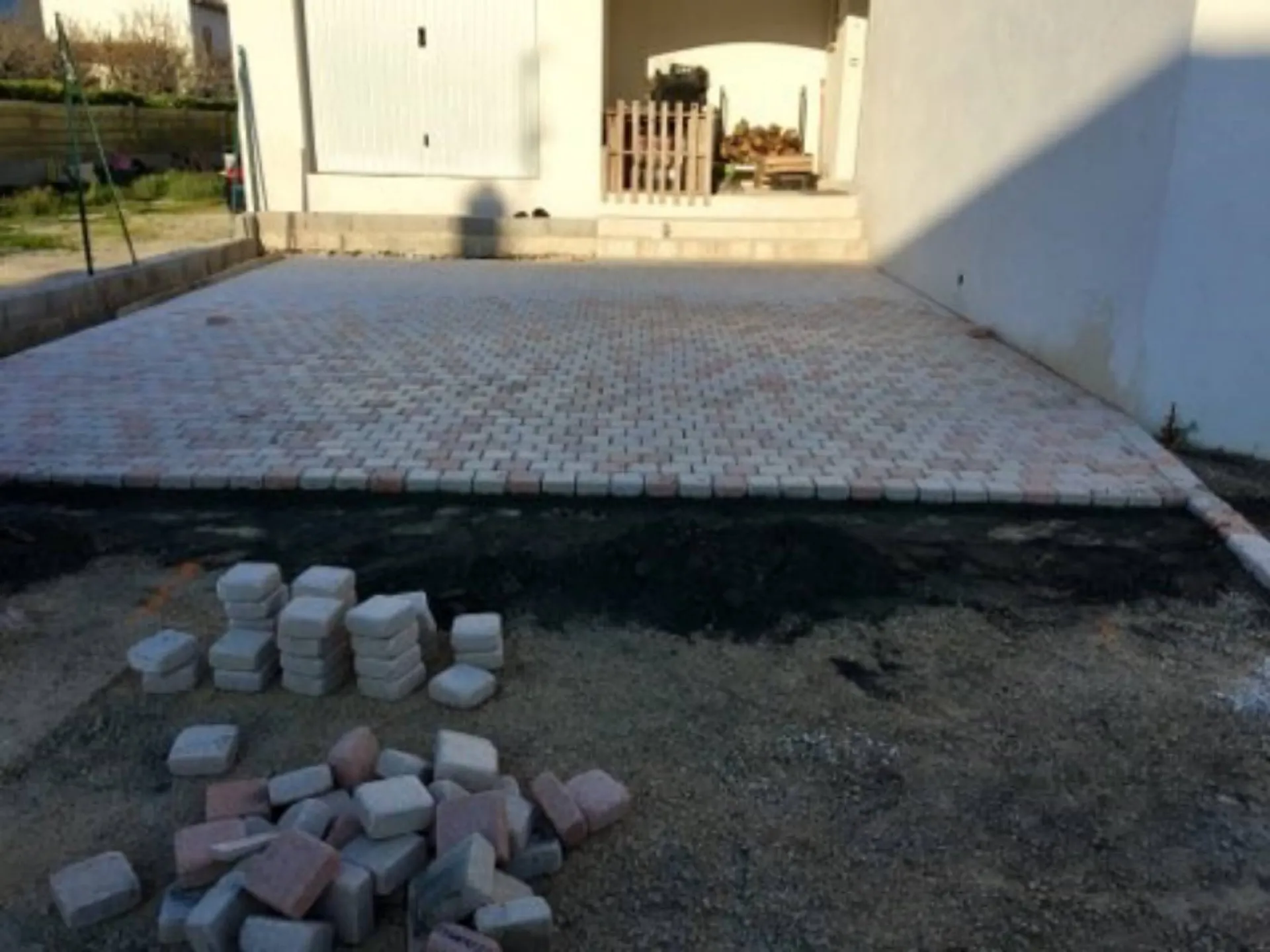 Pose de pavés sur mortier maigre à proximité de Velaux Pose de pavés sur mortier maigre à proximité de Velaux