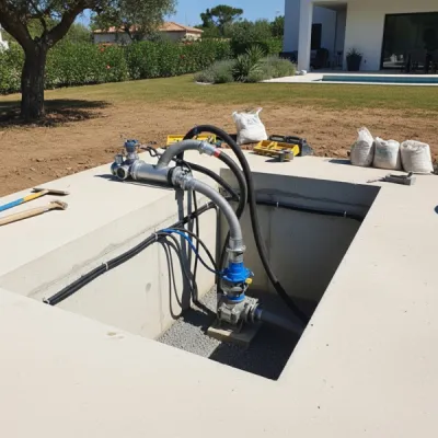 Installation de pompe de relevage pour assainissement et eaux usées à Allauch