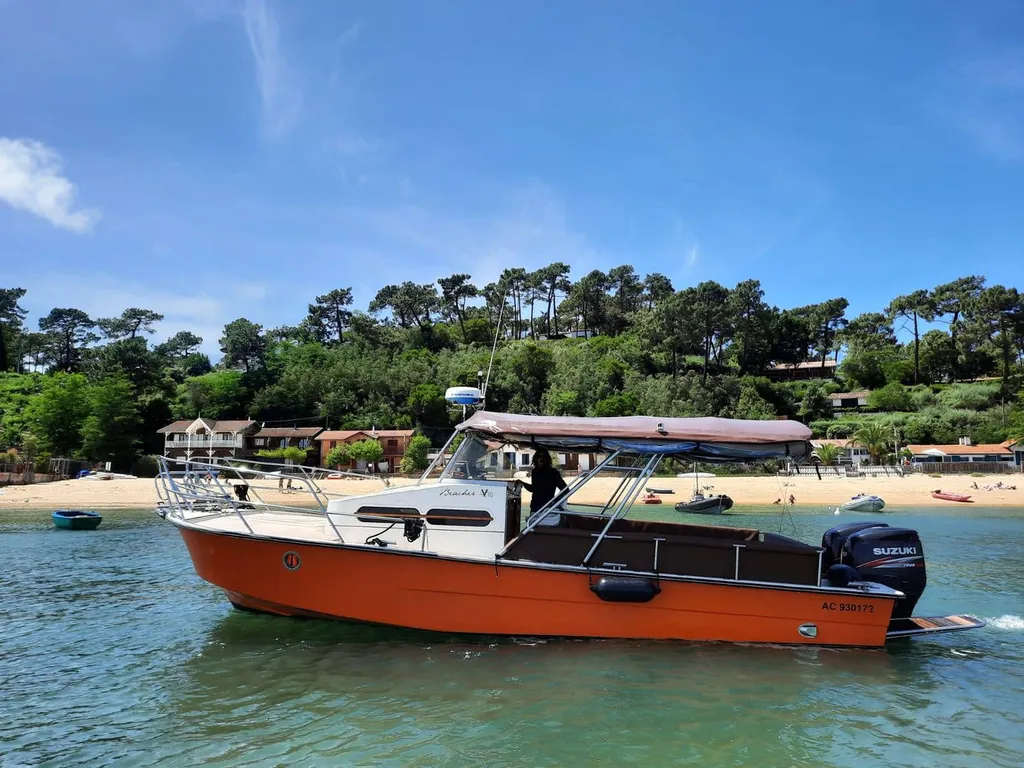 Balade en bateau au Cap-Ferret pour les vacances de février 