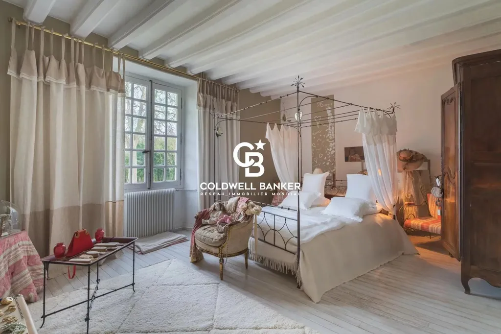 Demeure d'Exception rénovée avec grands espaces et parc aux porte du Mans