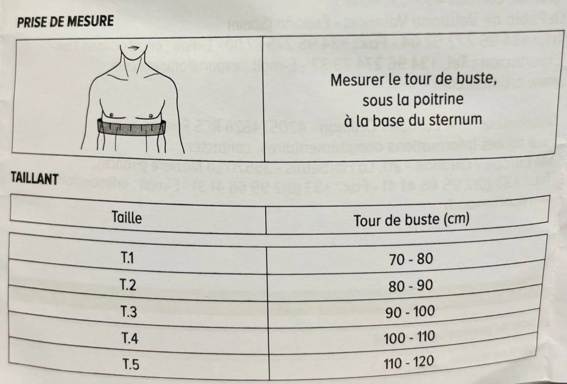 taille dorso lead en pharmacie