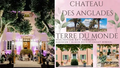 Les matériaux de TERRE DU MONDE ont été choisis pour le projet de rénovation du CHATEAU DES ANGLADES