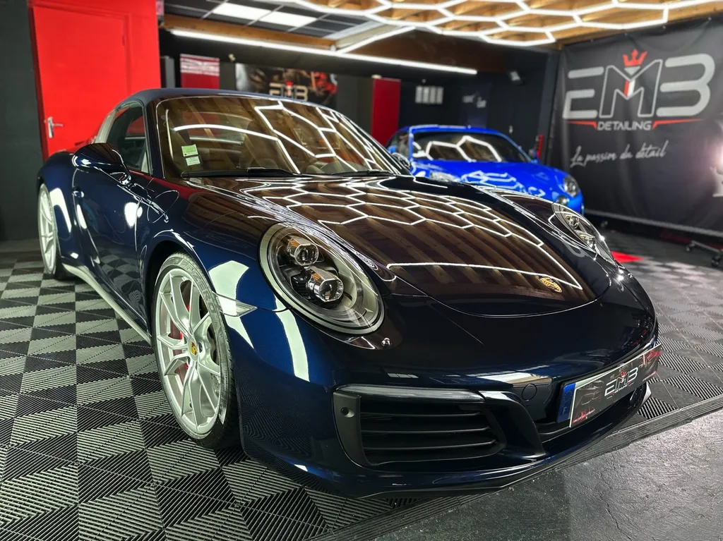 DETAILING Porsche protection film de protection PPF Lyon traitement céramique carosserie 