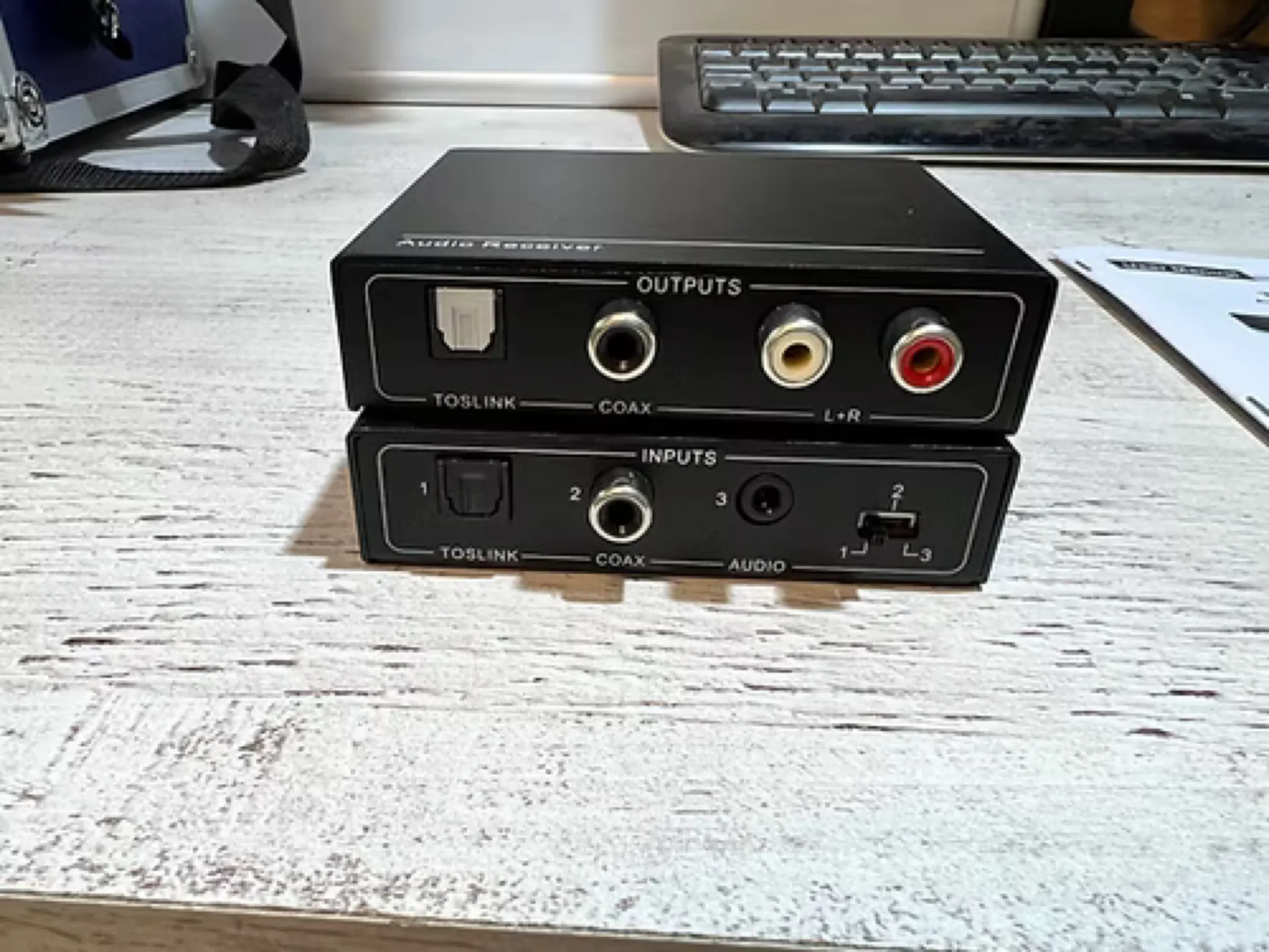 TRANSMETTEUR AUDIO SUR RJ45