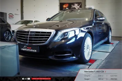 Reprogrammation moteur Salon de Provence - Mercedes Classe S 350 CDI 258cv - ADP Performance