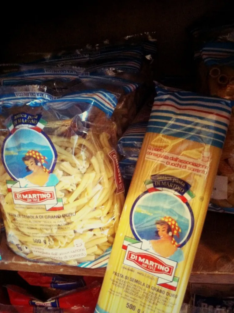 pates di martino chez Zia Concetta