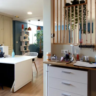Création d’un environnement moderne et ergonomique, par l’Atelier D. architecte d’intérieur à Bordeaux.