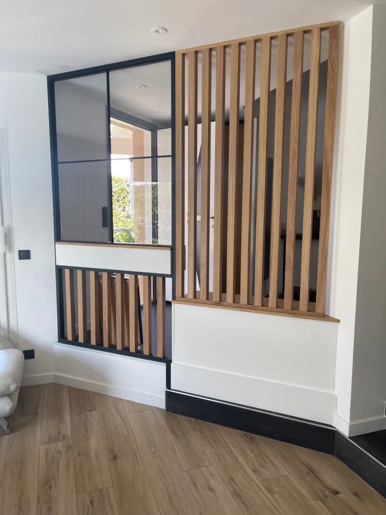  Fabrication de claustras et d’une séparation de pièces sur la commune d'Arcachon