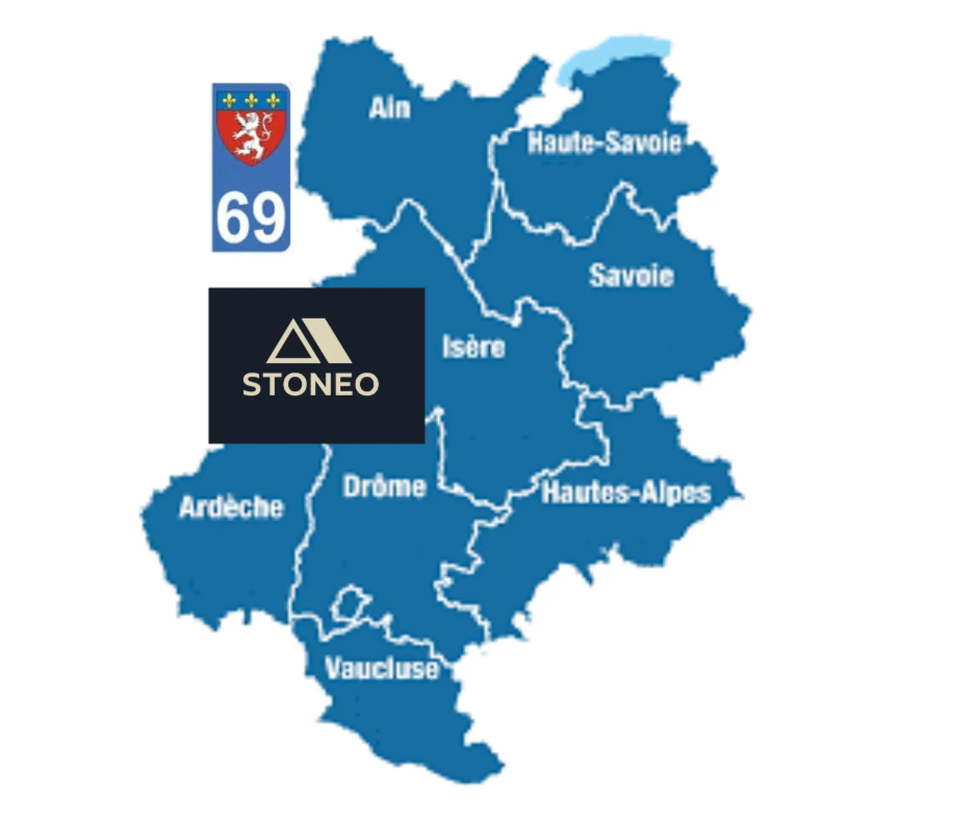 STONEO, la société qui vie par et pour son territoire. Partenaires locaux Auvergne Rhône Alpes