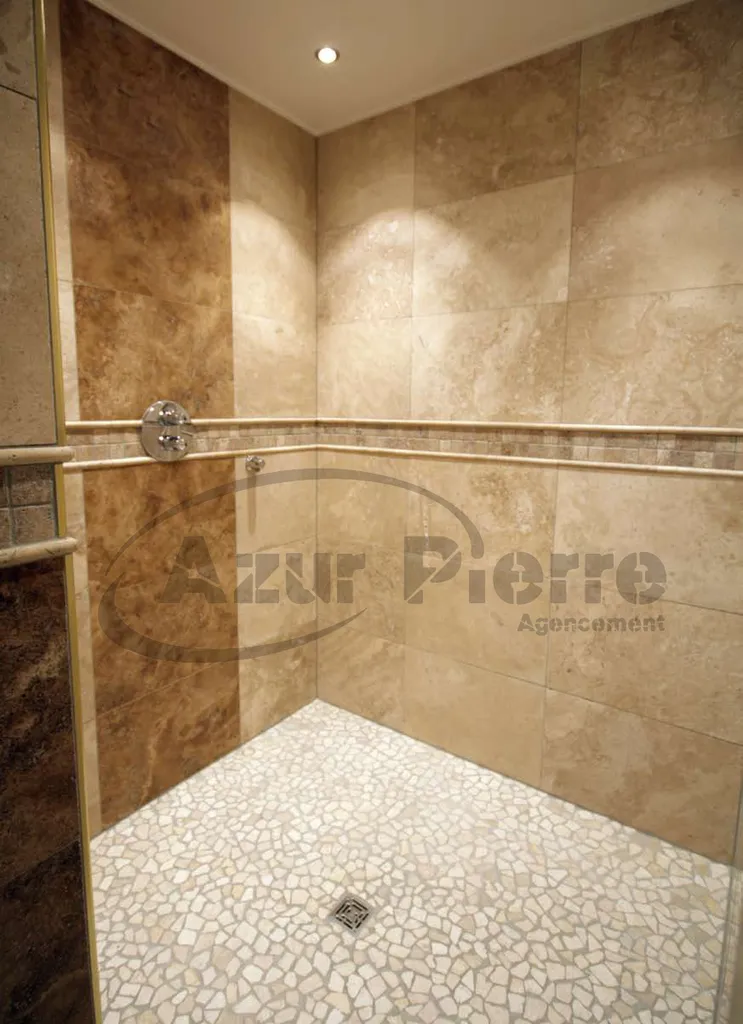 carrelage  pierre salle de bain