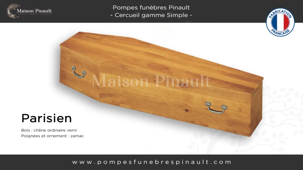 Cercueils à Miribel : notre catalogue de cercueils pour l'inhumation et la crémation, près de 20 modèles disponibles pour répondre à chaque besoin