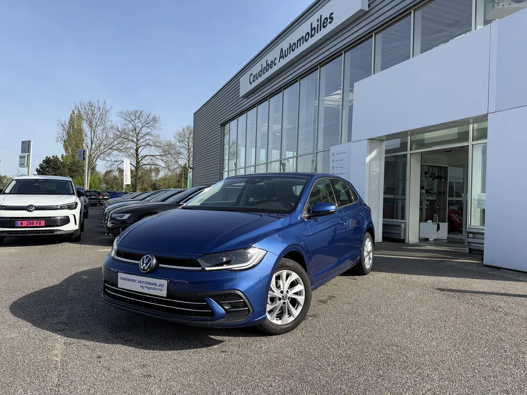 Voiture d’occasion Volkswagen Polo Style en Normandie : achetez votre citadine essence DSG7 automatique à coté de Lillebonne