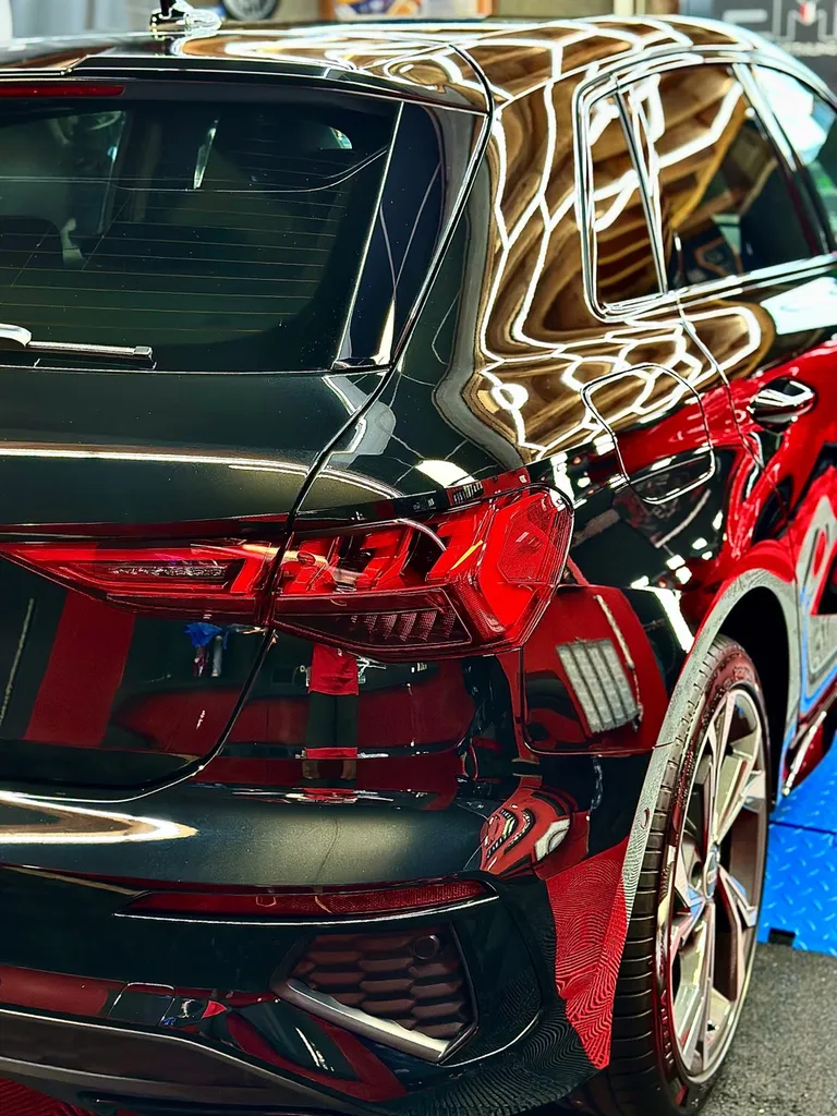 centre de DETAILING Lyon traitement céramique carosserie et jantes Audi A3