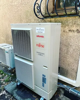 Pompe à chaleur Atlantic pour radiateurs et plancher chauffant à la Colle sur Loup 06