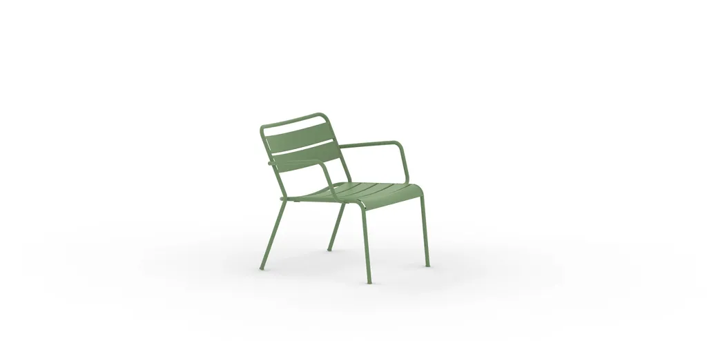 auteuil lounge Twist design outdoor en acier par Vermobil disponible chez Ginette Design à Labège proche Toulouse