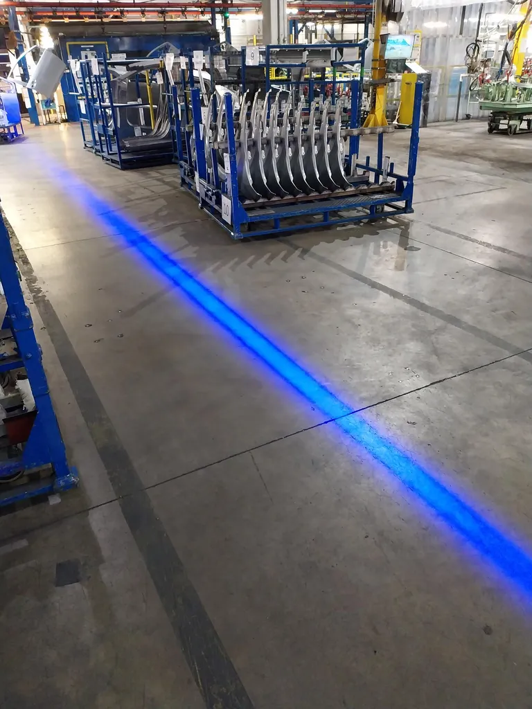 Ligne permettant une autorisation passage