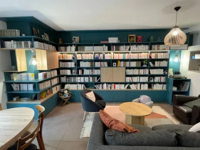 Fabrication bibliothèque en Rhône Alpes