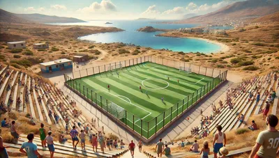 artificial turf football and rugby pitch for Malta, Cyprus or Crete