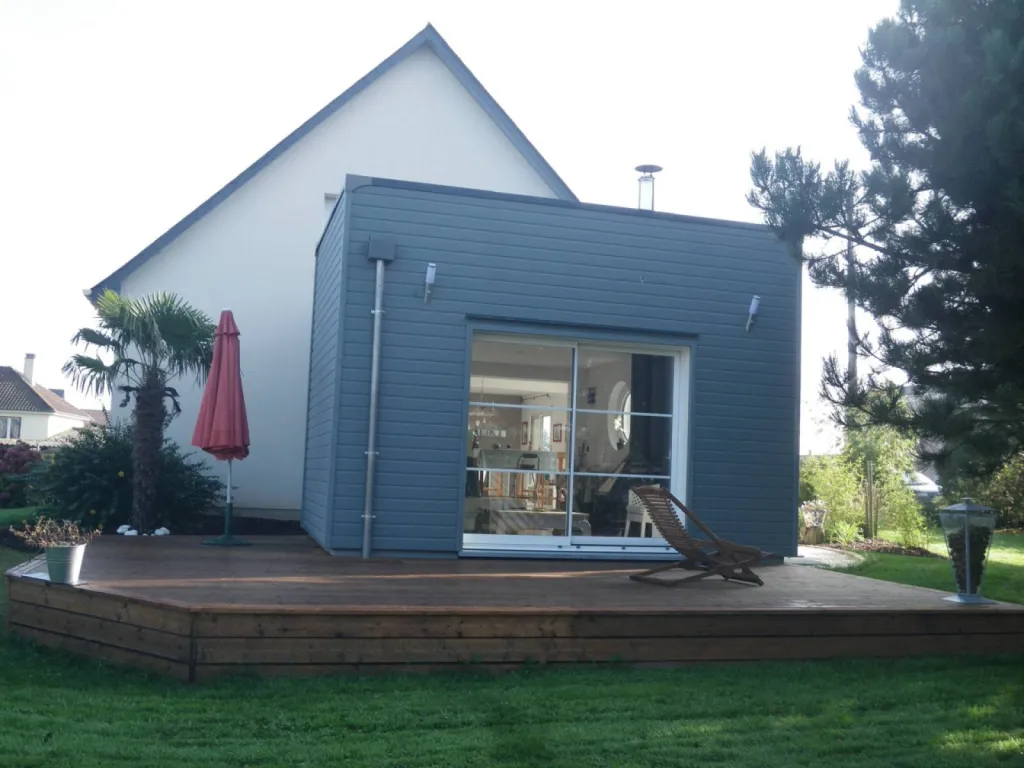 Extension moderne et contemporaine Bourg Achard eure 27
