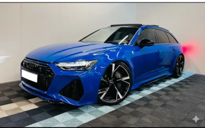 Location Audi RS6 avec chauffeur pour mariage, anniversaire ou transfert haut de gamme dans le Var