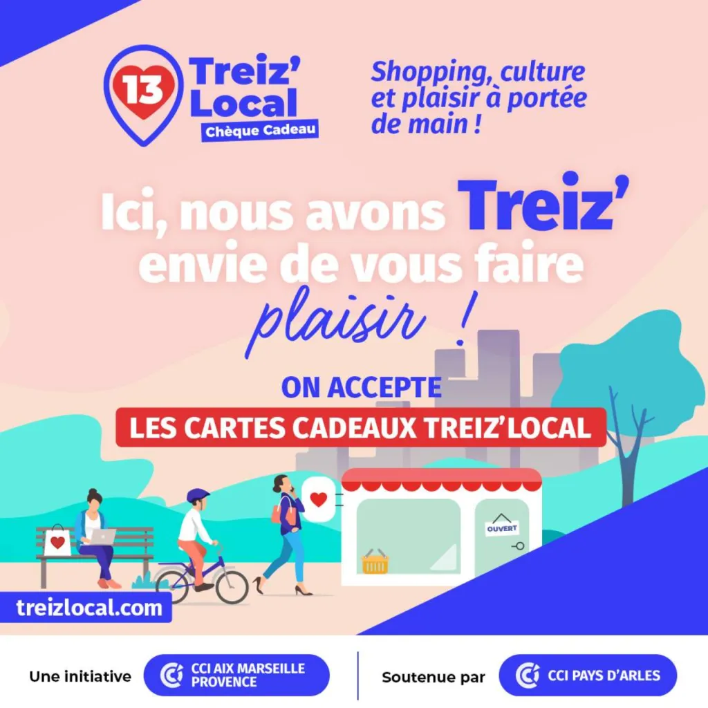 chèques cadeau TREIZ'LOCAL chèques cadeau TREIZ'LOCAL