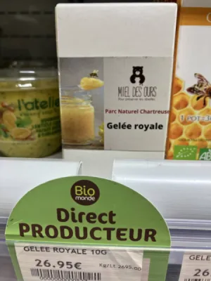 gelee royale francaise miel des ours