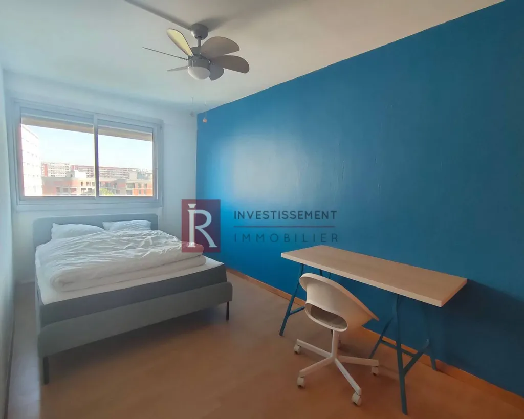 Chambre dans T4 Toulouse | Patte d'oie | Triplex, fraîchement rénové et meublé