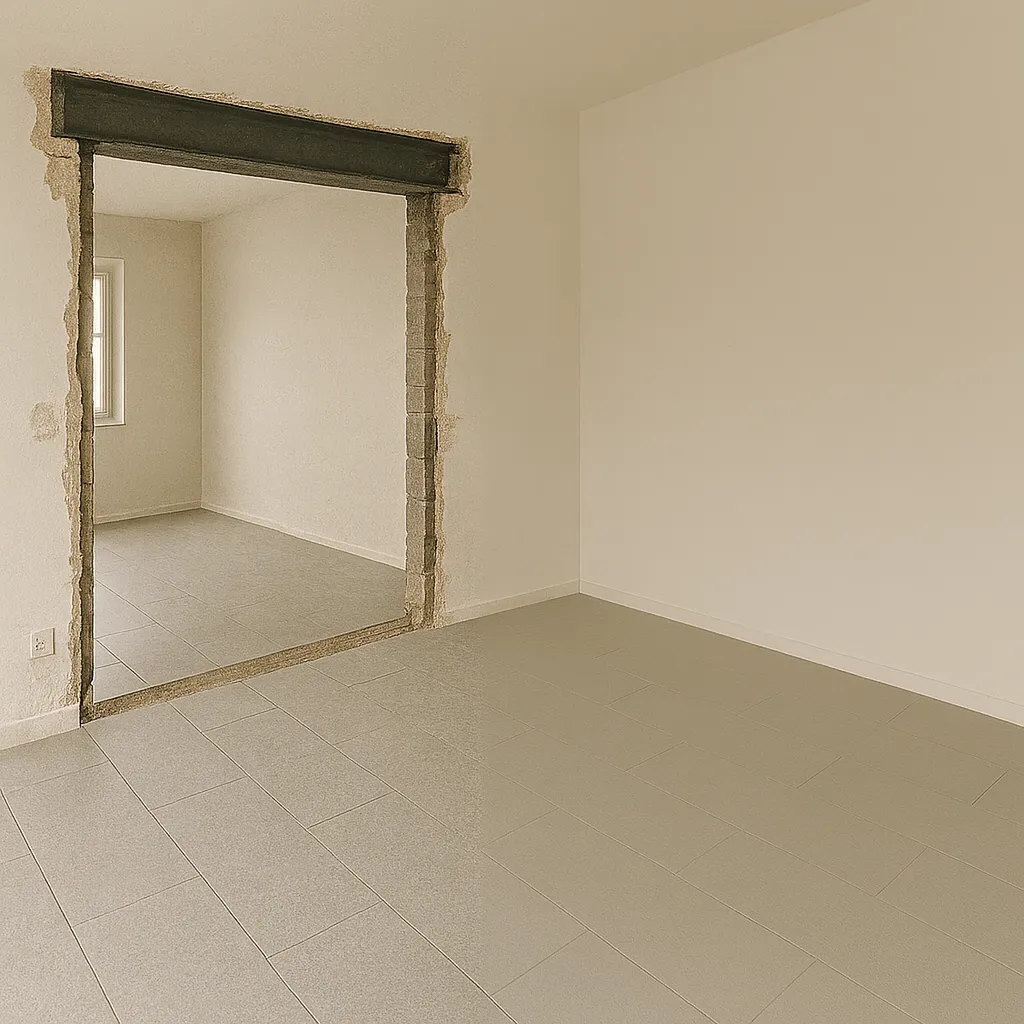 Redistribution des pièces chantier Nîmes 