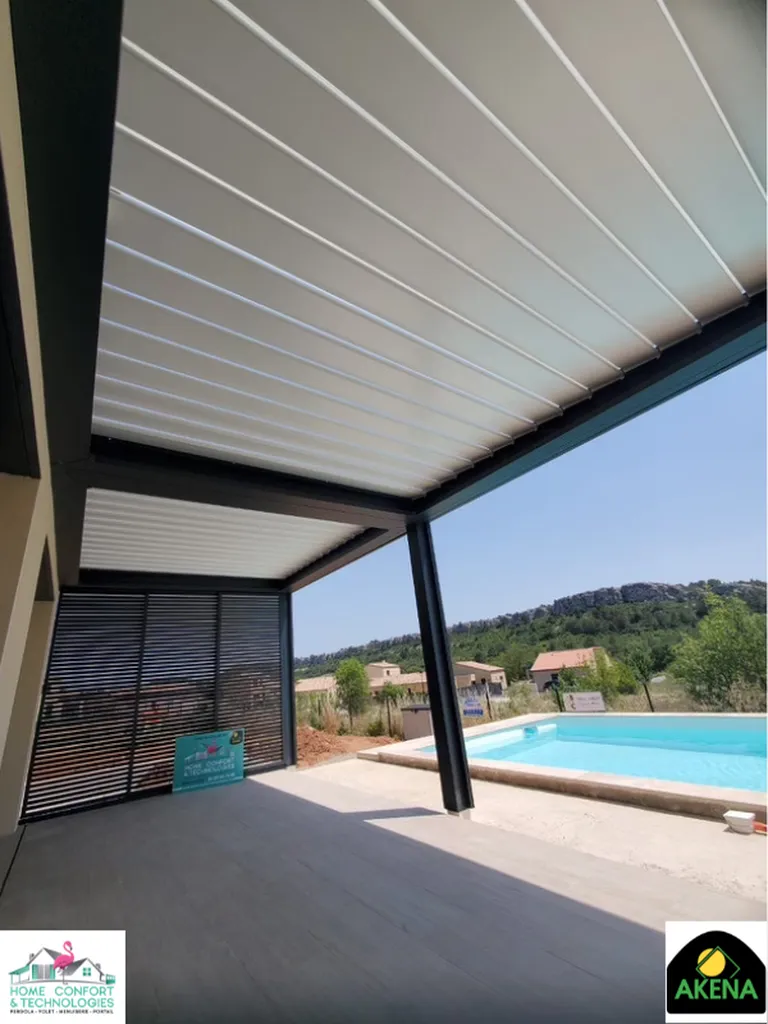 Pergola bioclimatique sur mesure Akena