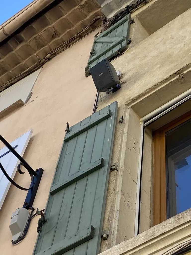 Installation sonorisation ville de La Farlède Var