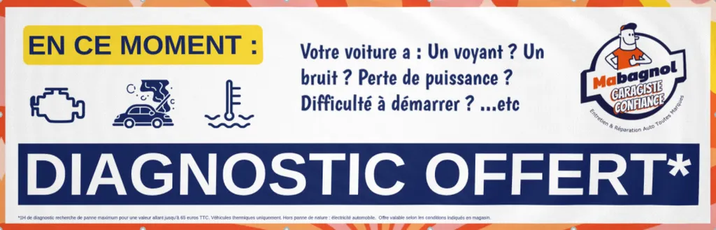 OFFRE SPECIALE : DIAGNOSTIC OFFERT