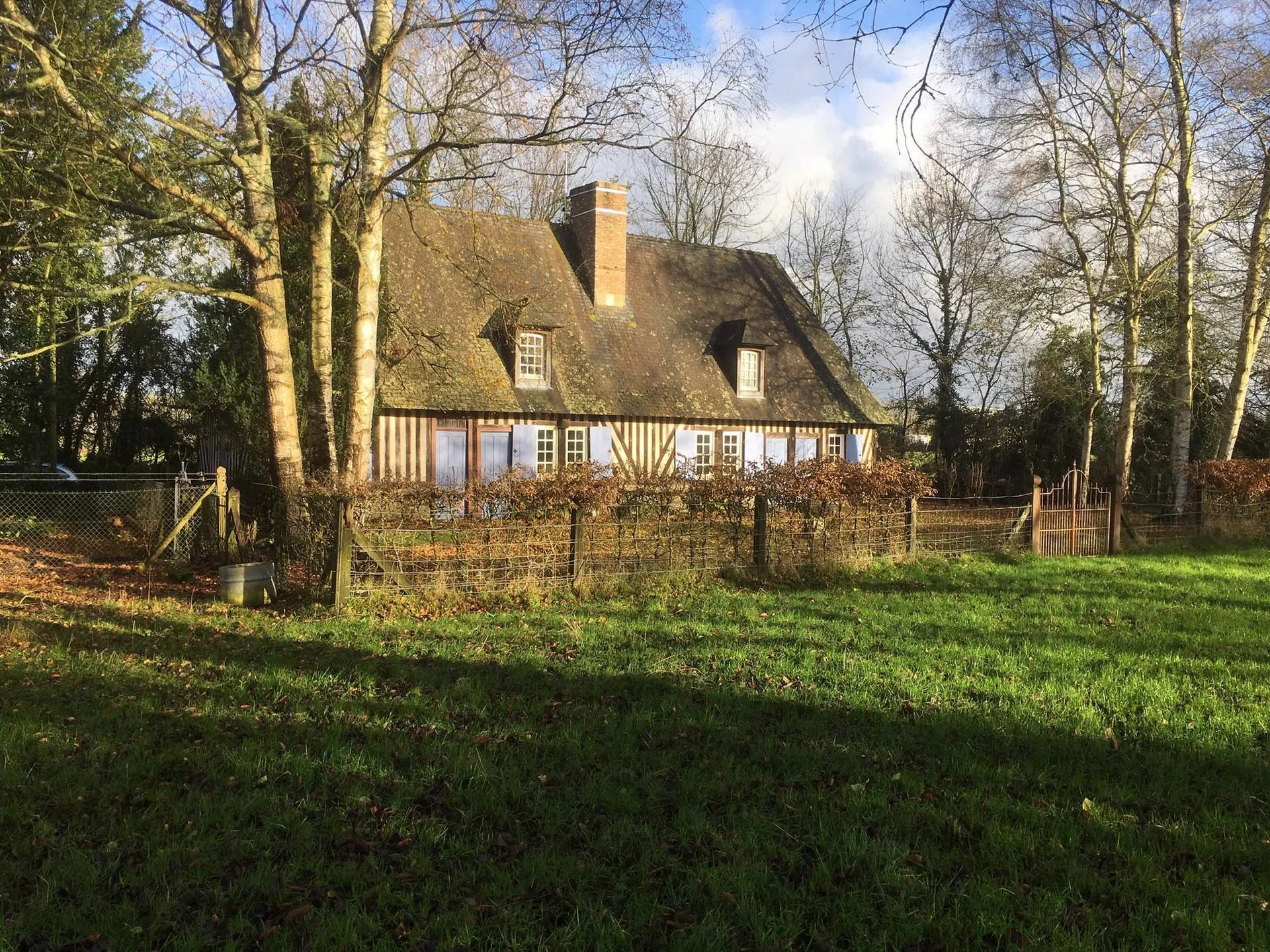 A acquérir, proche des commodités, Maison à colombages située en Normandie