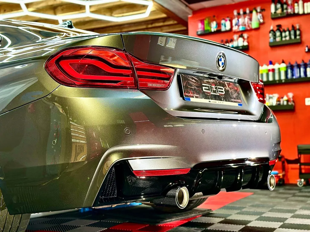 Traitement céramique carrosserie Craponne Lyon BMW 440 i