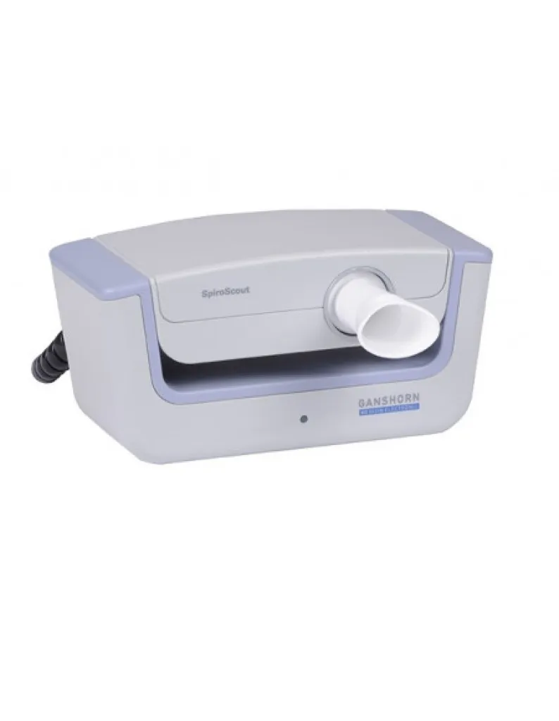 SpiroScout : spiromètre PC à ultrasons avec embouts biodégradables, sans calibrage, pour tests CVF et VS chez adultes et enfants