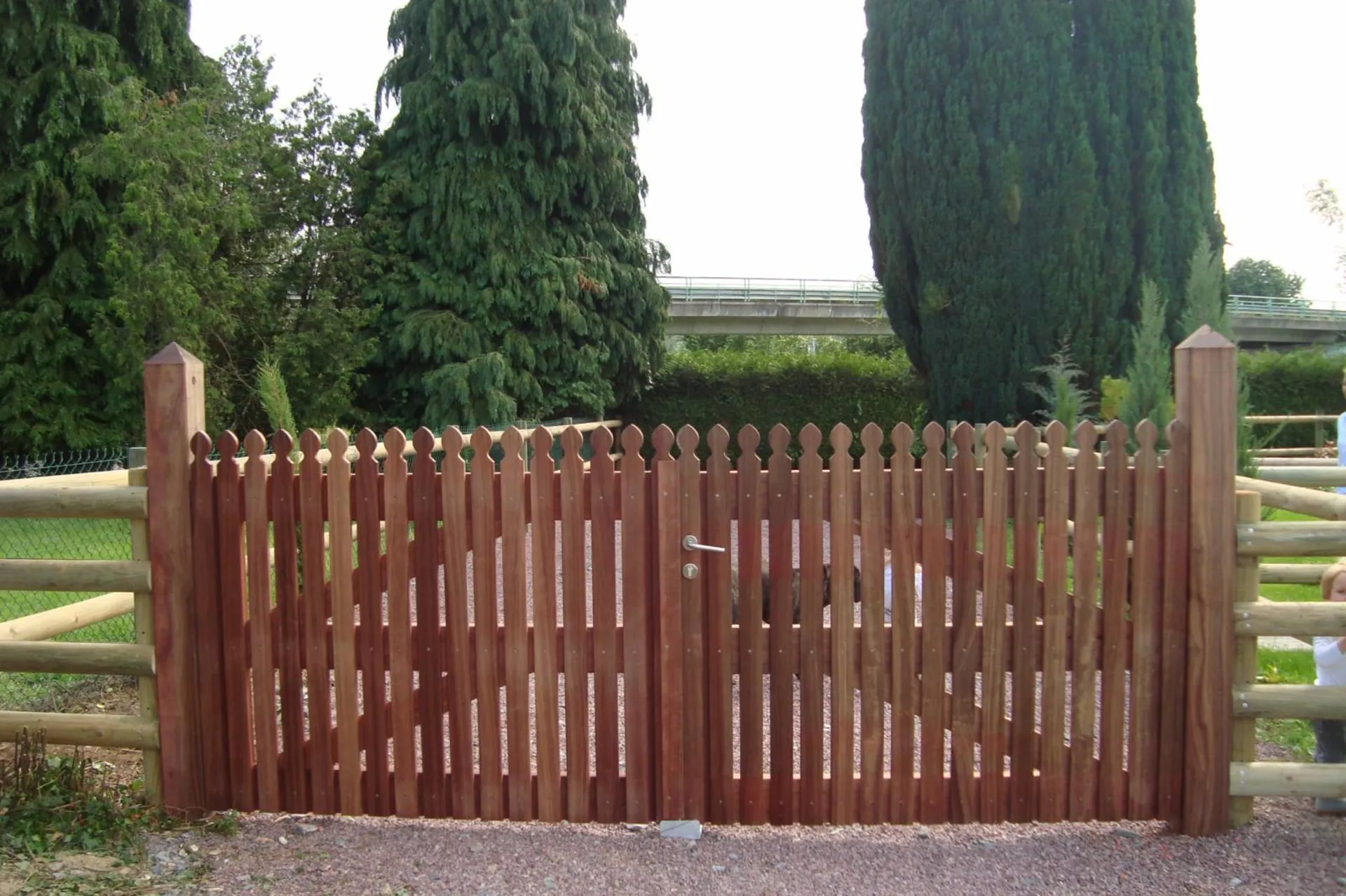 Création de portail d'entrée de propriété dans le Pays d'Auge 14