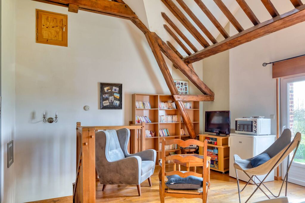 Propriété de caractère en Normandie sur son parc de 1,2 hectares.