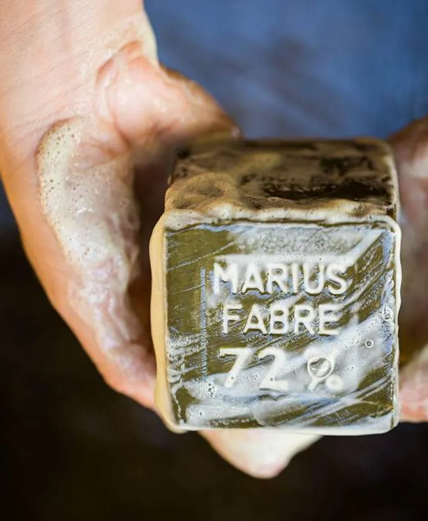 savon de Marseille Marius Fabre huile olive Éguilles près Aix-en-Provence