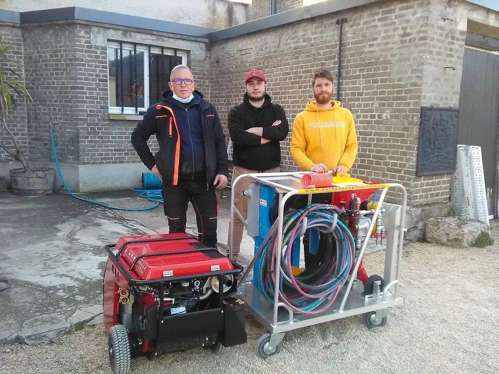 Compresseur Vis Portatif  pour  Aérogommage  Hydrogommage