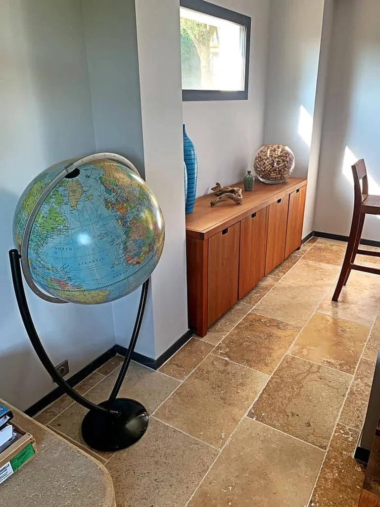 DALLAGES INTERIEURS EN TRAVERTIN BEIGE 1ER CHOIX MIX AU FORMAT 61 X 40.6 X 1.2 CM 