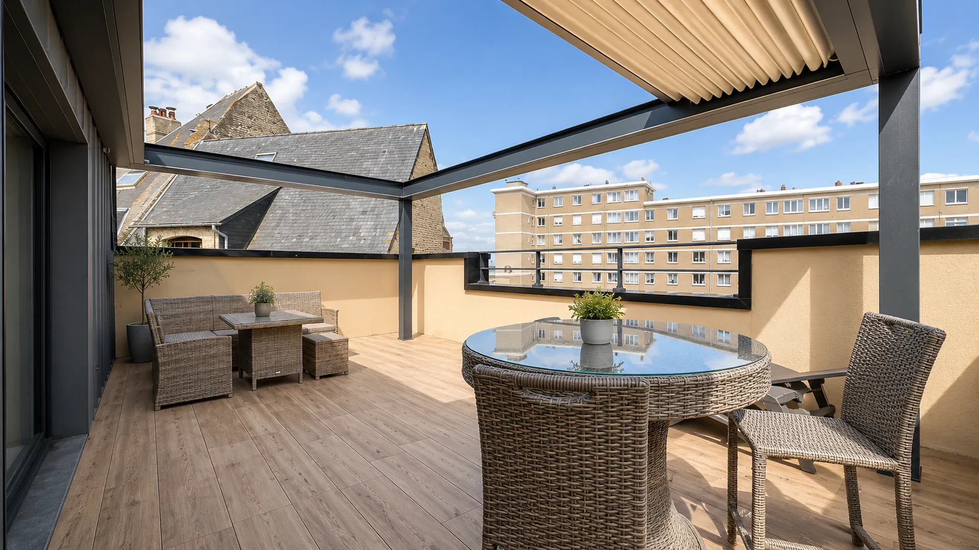 Terrasse vue mer