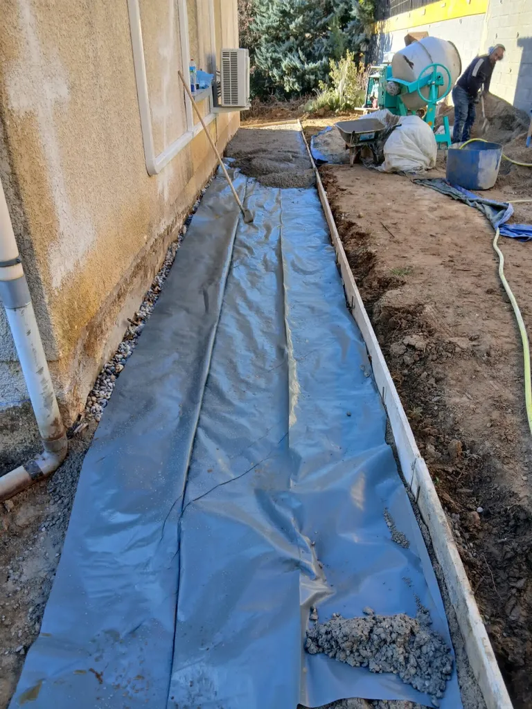 Reprise des murs de refend et renforcement structurel d’une maison des années 90 au Rove (13)