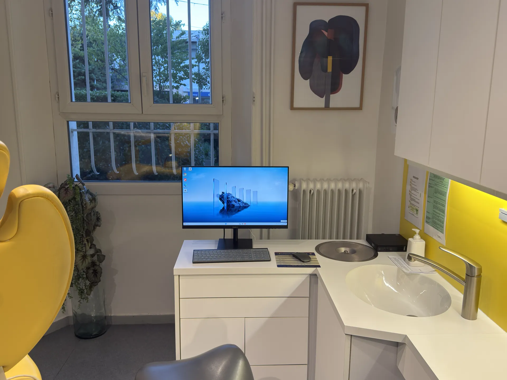 Installation de 2 pc dans un cabinet d'orthodontie à Aix en Provence