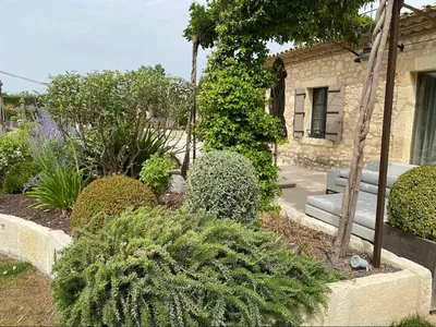 Design de jardins méditerranéens à Saint-Rémy-de-Provence, mettant en valeur les paysages des Alpilles