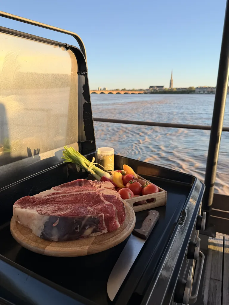repas sur la Garonne